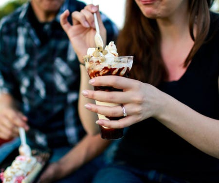 Romps Dair Dock Ice Cream