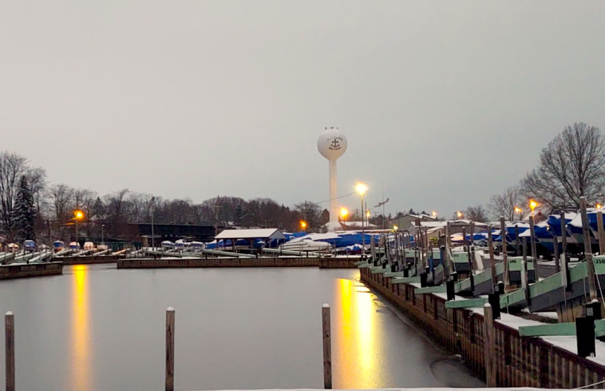 ice channel with tower