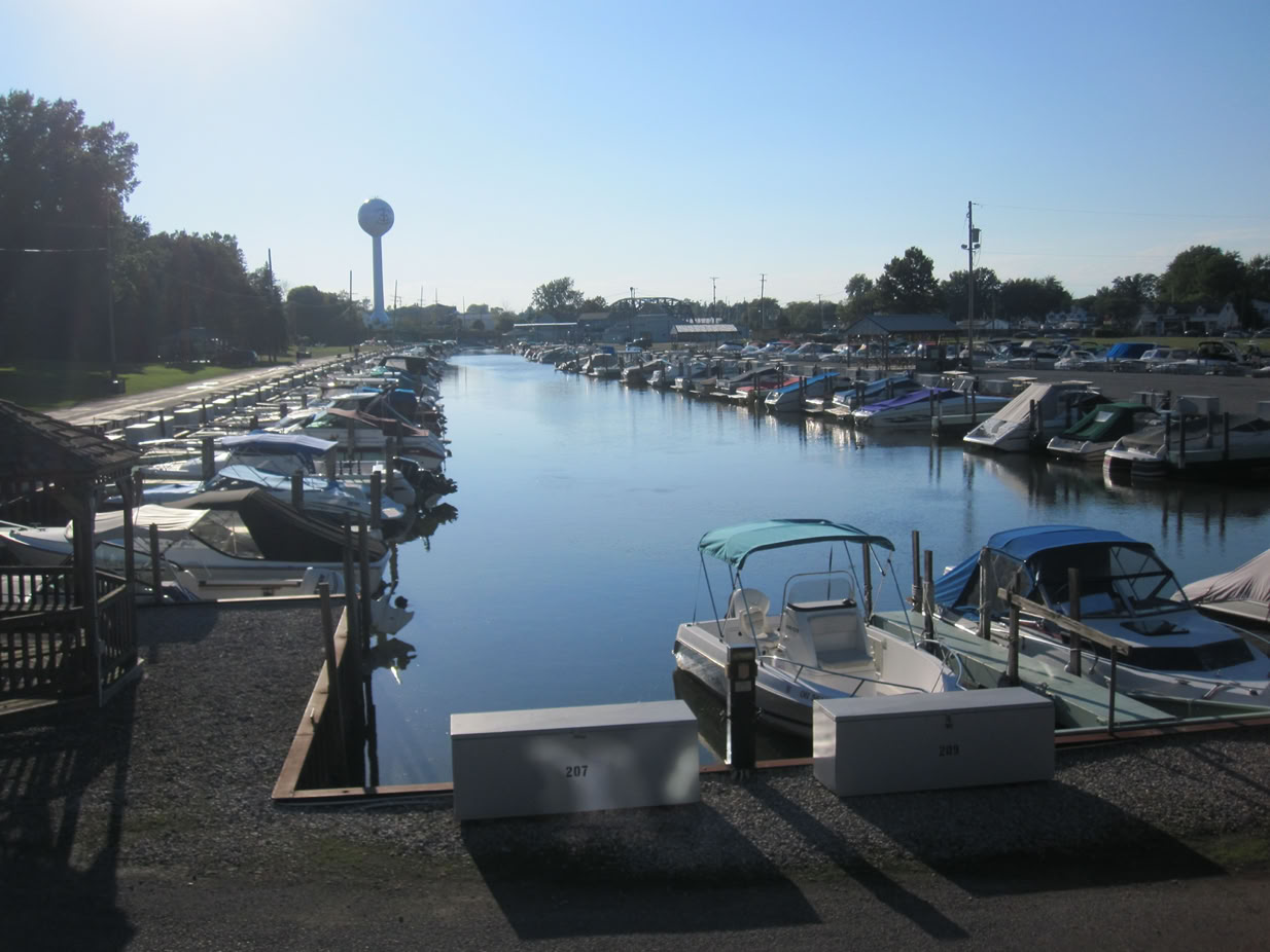 boats under shrinkwrap